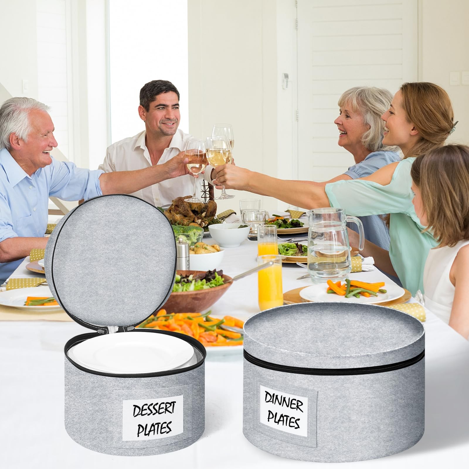 China Storage Containers 4 Piece Set Moving Boxes for Dinnerware Stackable Mo…
