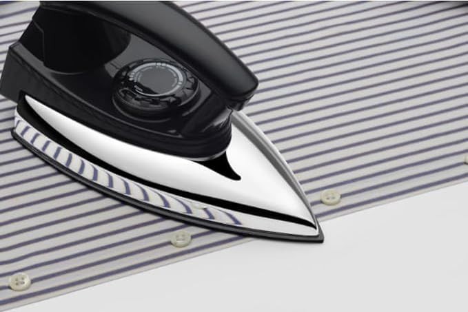 Sujata Dryfast Max 1000 Watts Stainless Steel Dry Iron Non-stick 220V