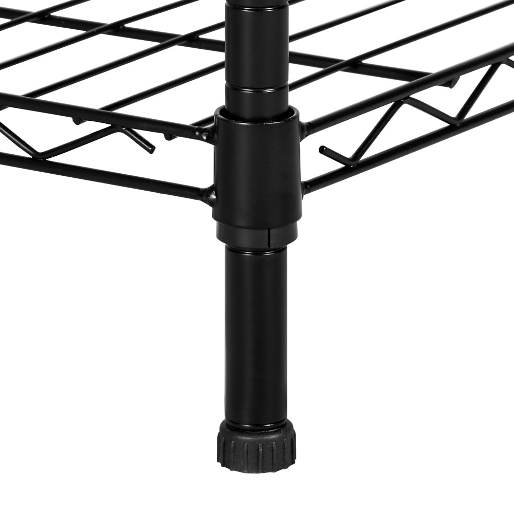 6 Adjustable Tiers Steel Frame Garment Rack, 800 lbs Load Capacity