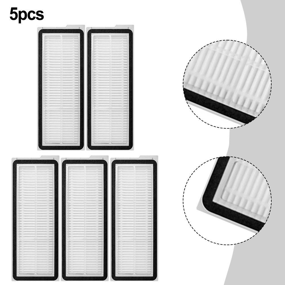 Replacement Air Filter Kit 5 pcs for Roborock QV 35A QV 35S S5V 10/10R