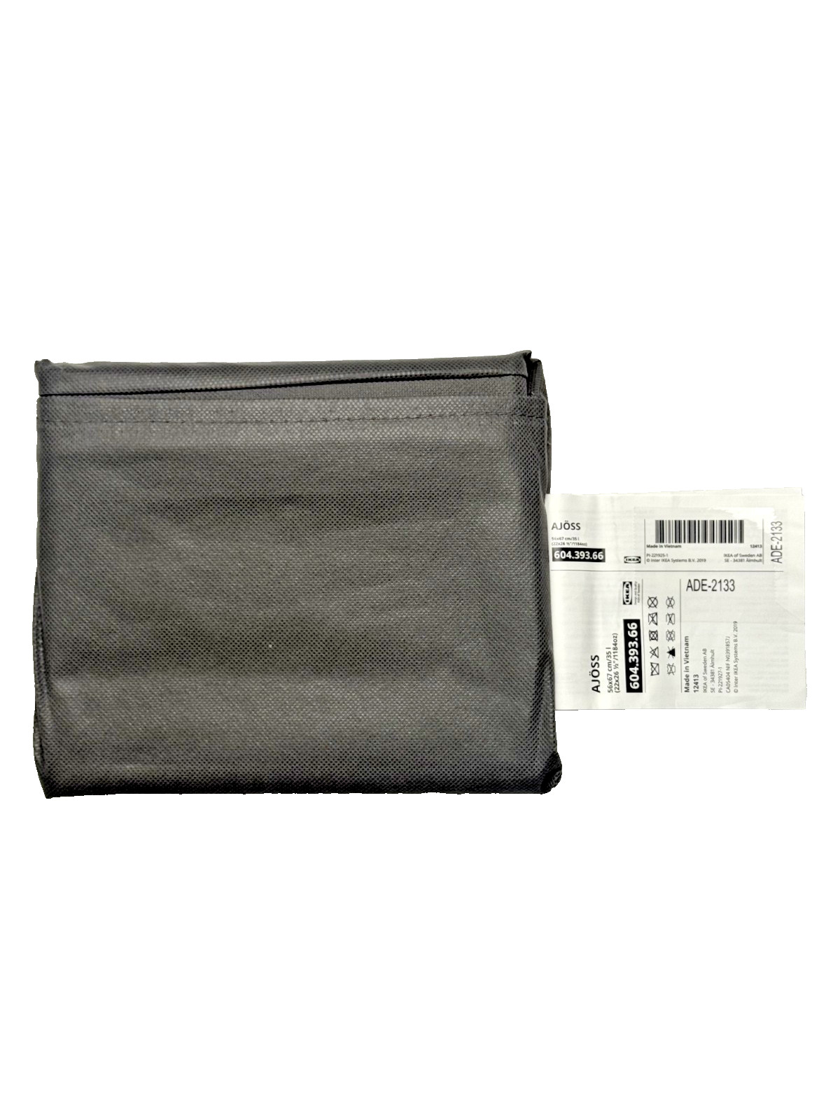 IKEA AJÖSS Waste Sorting Bag Large Dark Grey Reusable Recycling 604.393.66 NEW