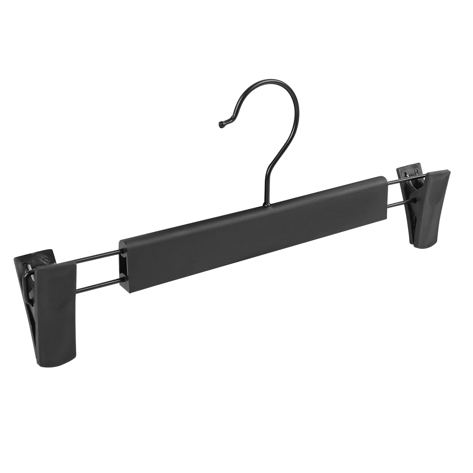 10-60 Plastic Pants Hangers W/ Adjustable Clips for Trouser Coat Garment Jeans
