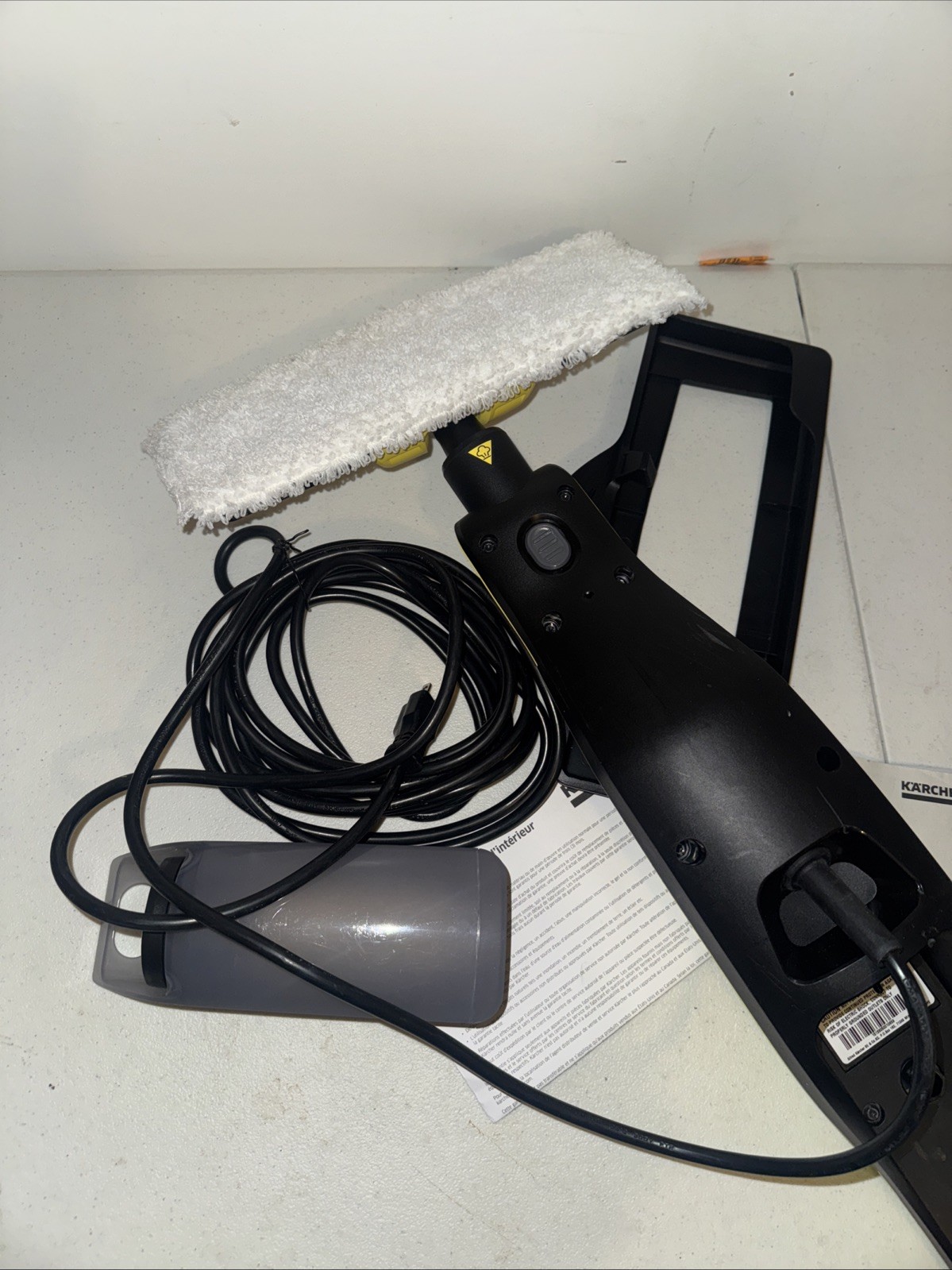 Karcher SC 3 Upright Easy Fix Steam Mop and Cleaner 30sec Heating