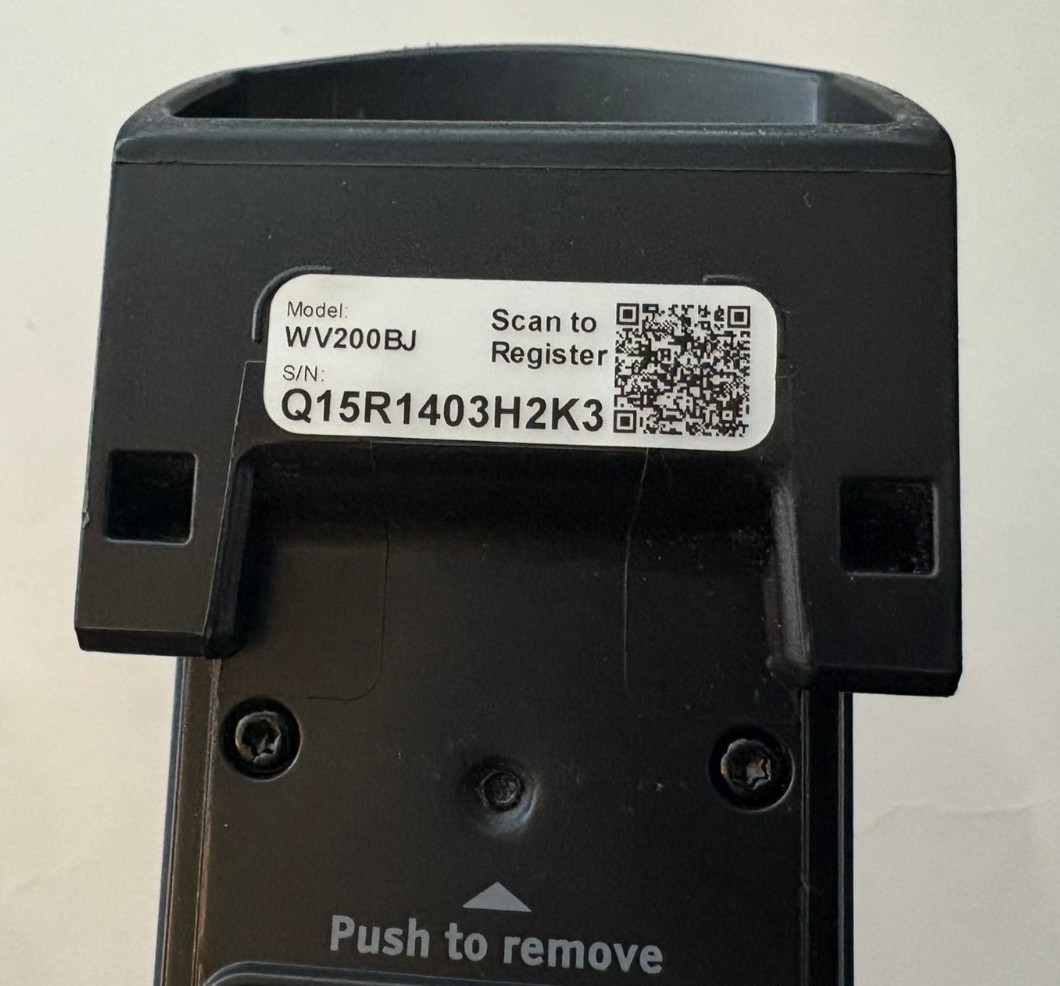 Shark: Vacuum Cleaner WV200BJ 14 Wand Body Only (No Battery / No Attachemnts)