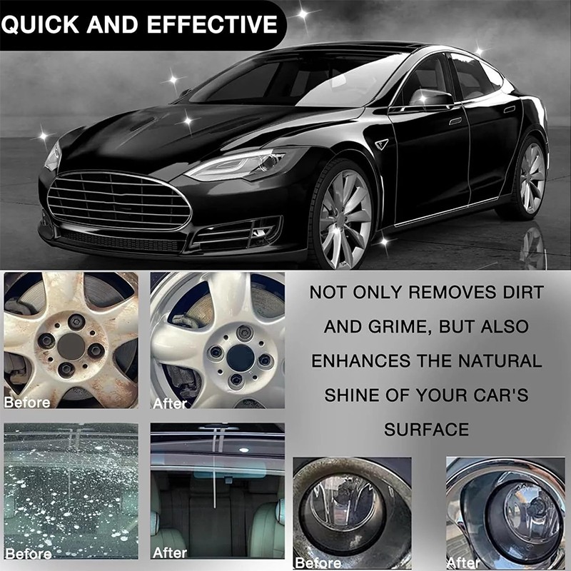 3X Mad Acid- Heavy-Duty Wheel Cleaner, Water Spot Remover for Car,Glass Cleaner