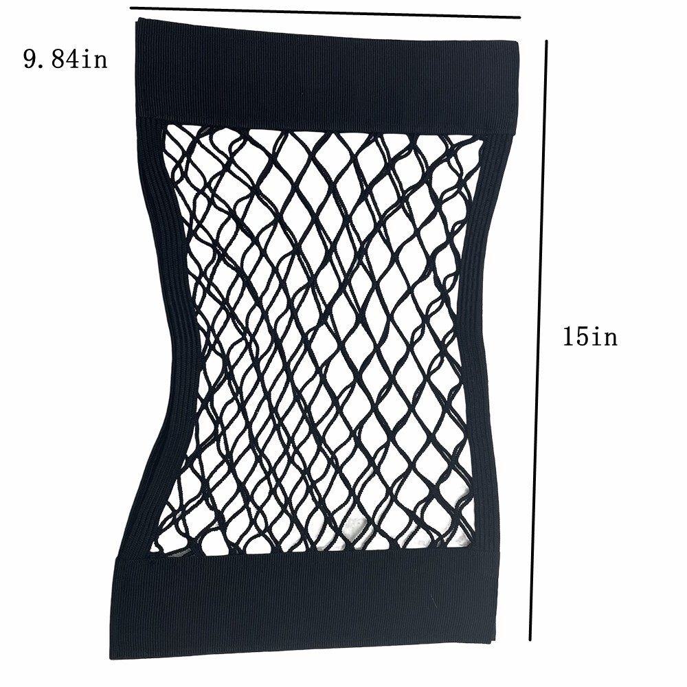 1 PCS Net Bag Edge Storage Phone Holder Auto Car Hanging Back Seat Organizer