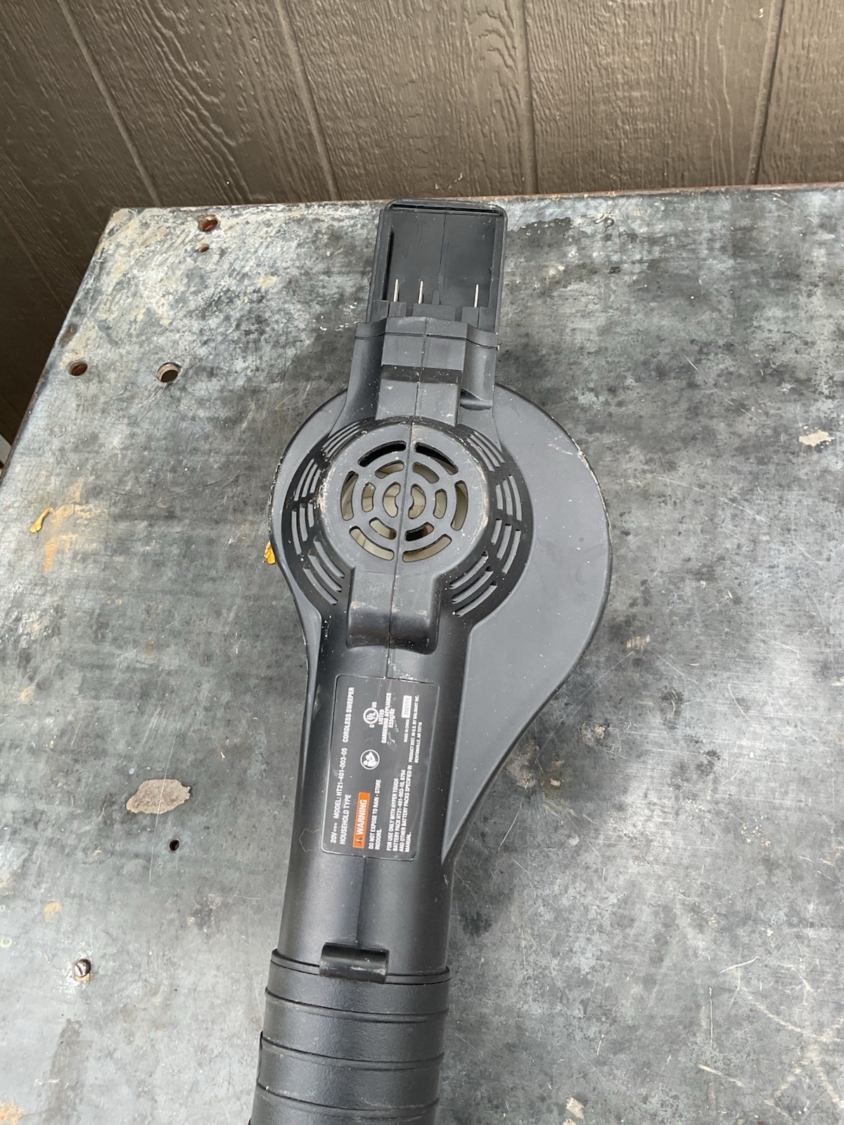 Hyper Tough Cordless Sweeper – Tool Only – No Battery or Charger