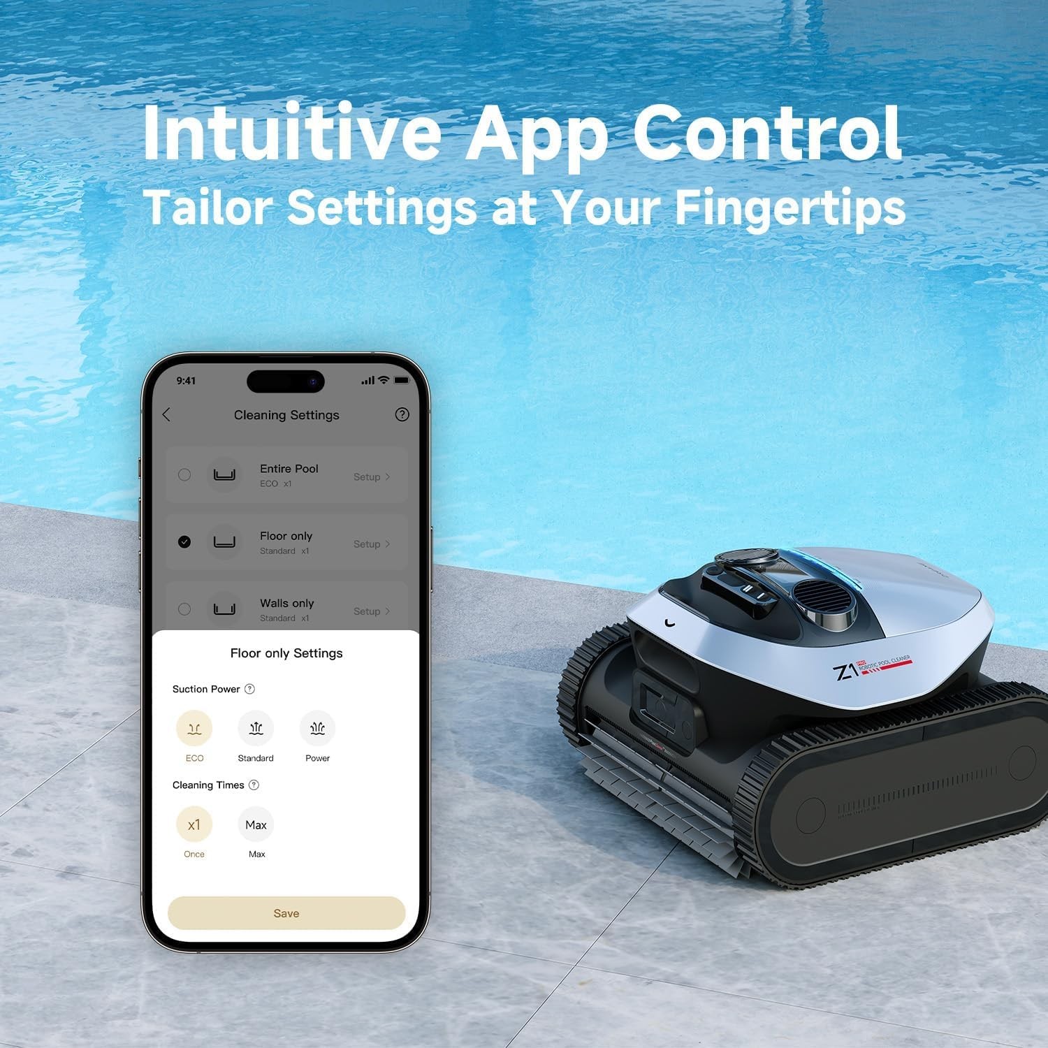 eBay Live｜DREAME Z1 Pro Robotic Pool Cleaner APP Control｜Certified Refurbished