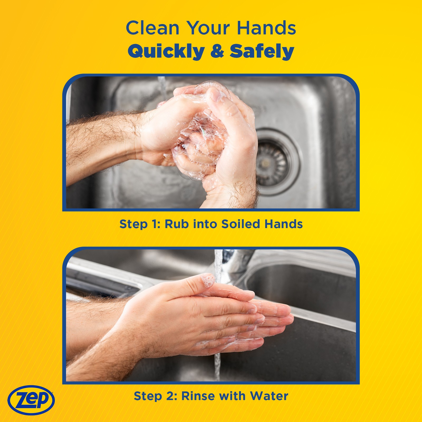 Zep Reach Industrial Strength Hand Cleaner – 1 Gallon (Case of 4) – 92524