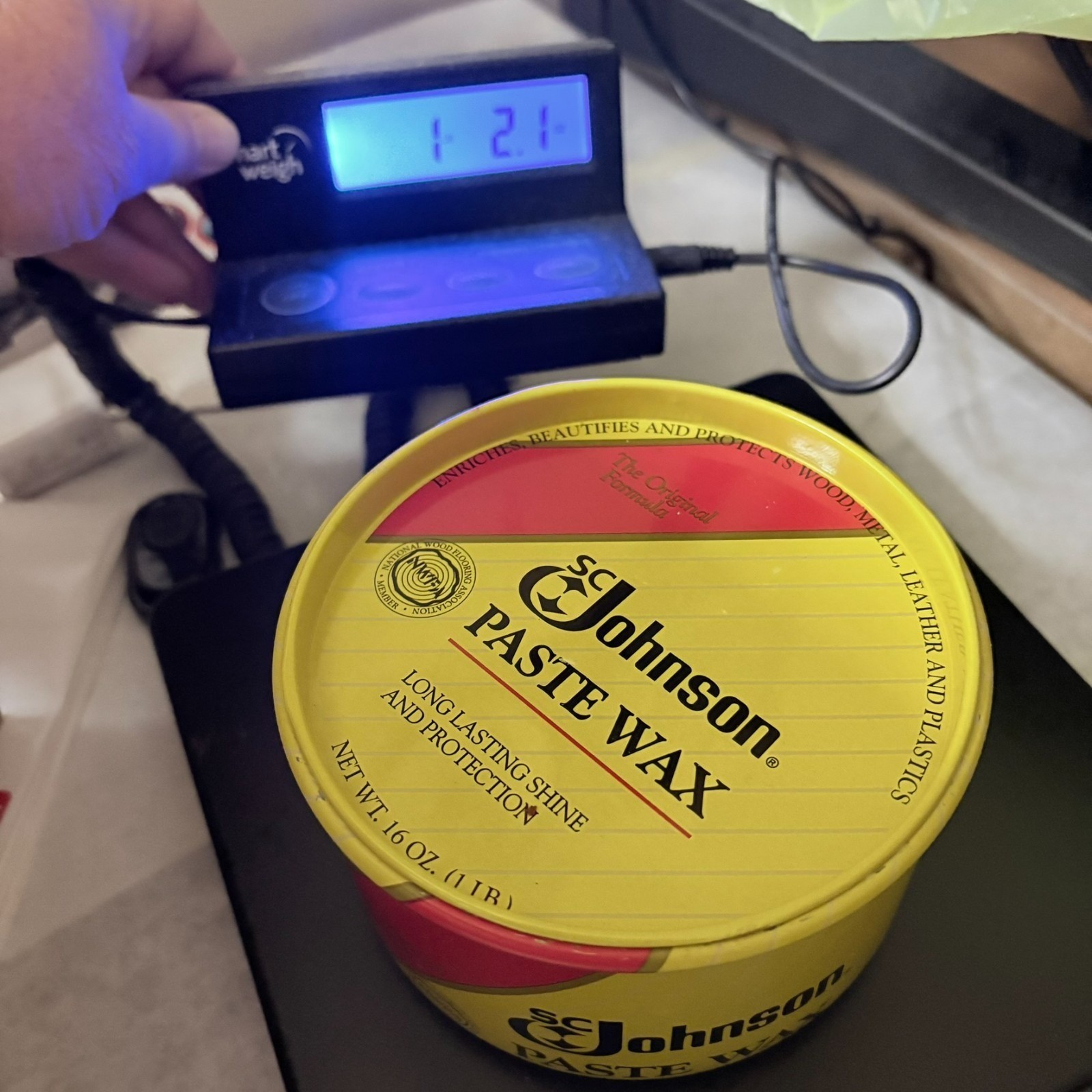 SC Johnson Paste Wax The Original Formula, 16 oz (1 lb) Discontinued
