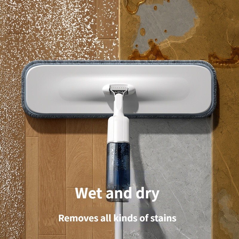 1/2Set Spray Mops for Floor Cleaning with 5 Washable Pads,Wet Dry Microfiber Mop