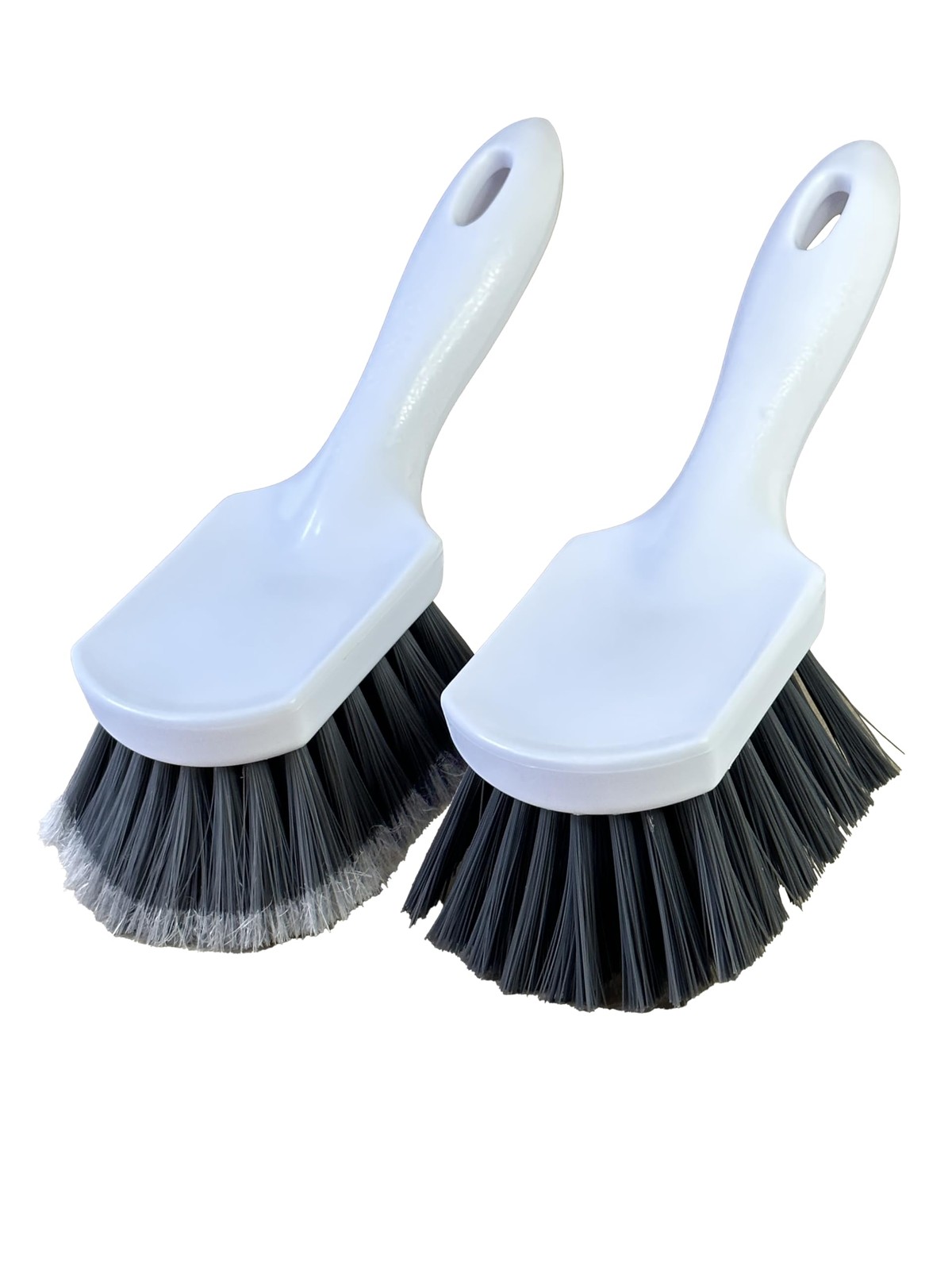 Car Wheel & Tire Brush Deep Cleaning Brush Soft Bristles & Stiff Bristles Pack 2