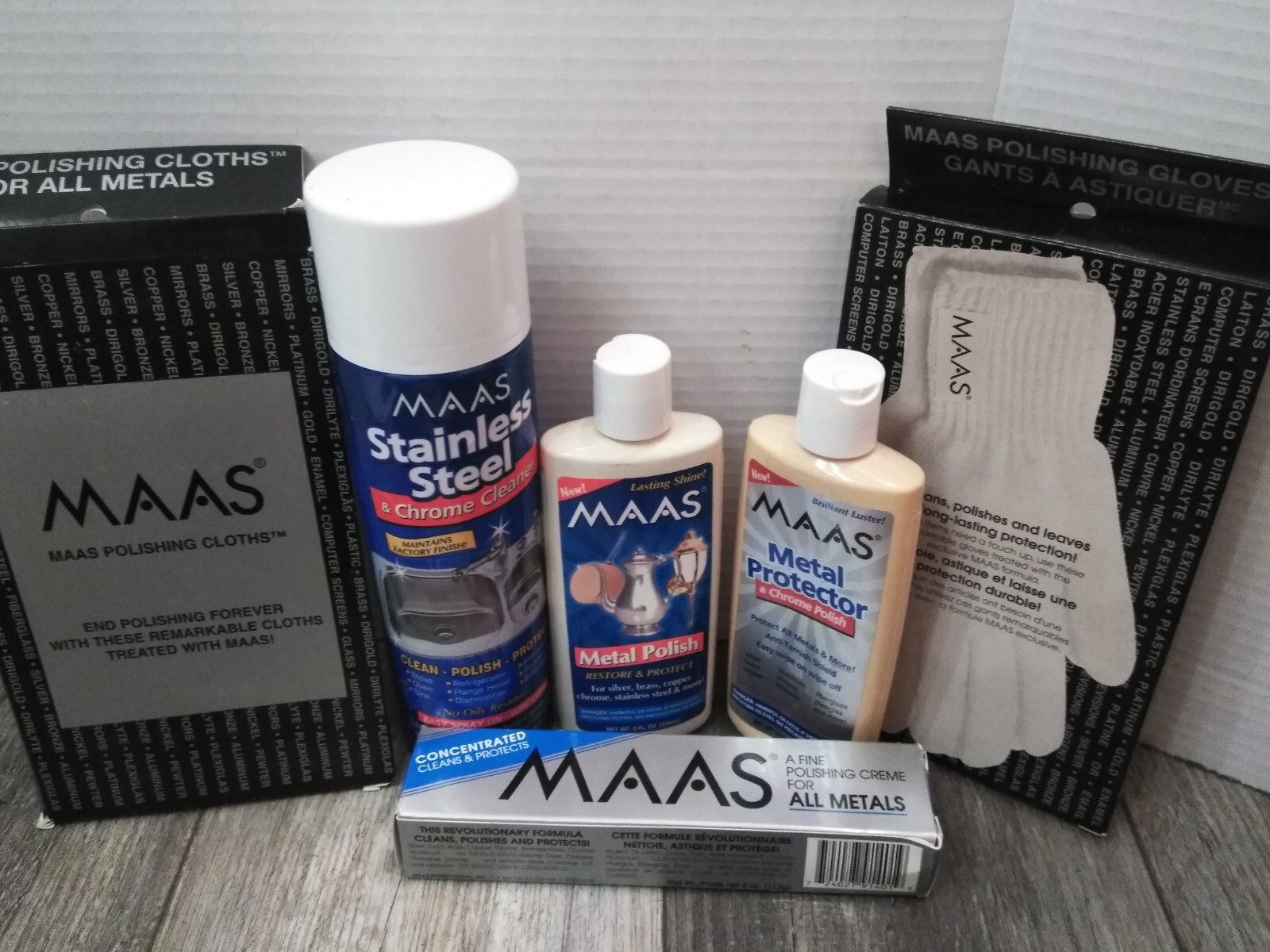 MAAS A FINE POLISHING CREAM KIT, (4/UNITS) BUNDLE (READ)