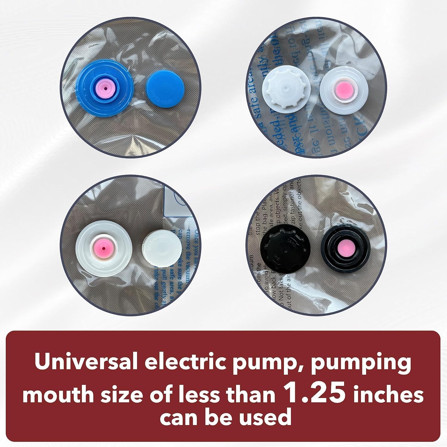 Electric Air Pump for Vacuum Storage Bags，Suitable for brand vacuum bags only.