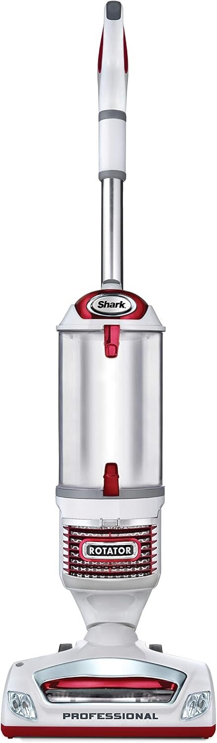 Shark NV501 Rotator Lift-Away Upright Vacuum HEPA White Red
