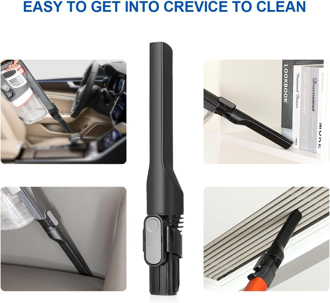 Crevice Tool Vacuum Attachments Compatible with Shark IX141 IZ363HT IZ362H IZ363