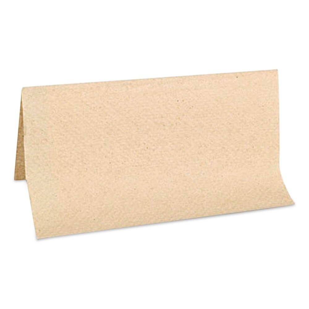 GEN SF5001K 1-Ply 9″ x 9.25″ Single-Fold Paper Towels – Kraft (12 PK/CT) New