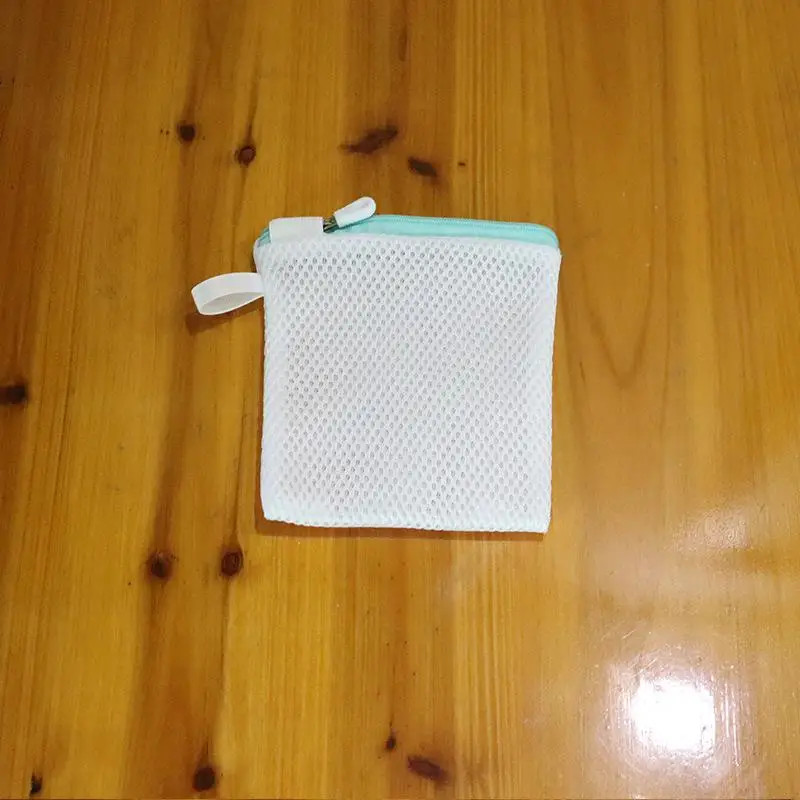 1pcs 10x10cm Laundry Sock & Small Item Storage Bags With Zipper Closure – Heavy-