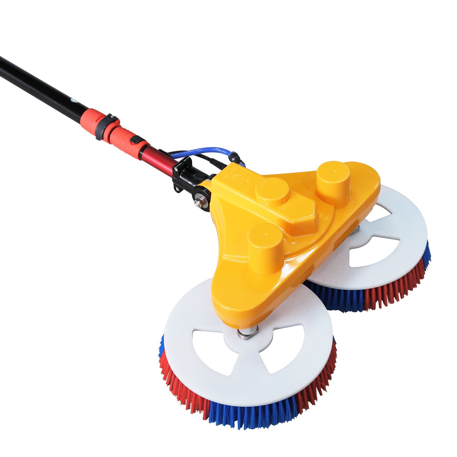 Solar Panel Cleaning Brush Solar Wash Equipment Brush With Water-Fed Pole System