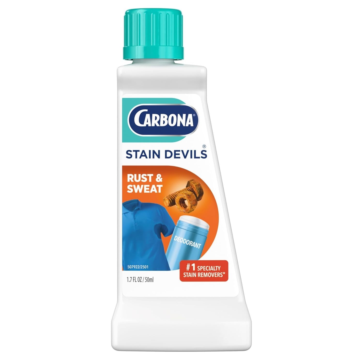 1.7 Fl Oz Stain Devils – Safe for Skin & Washable Fabrics, Multi-Fabric Cleaner