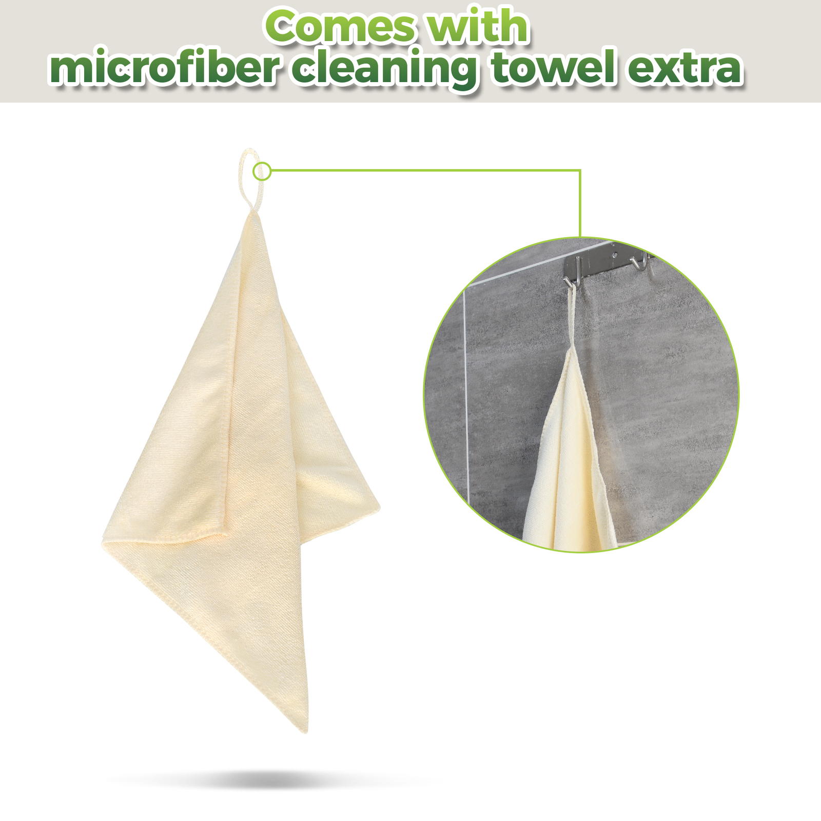 Cleaning Caddy Organizer with Handle for House & Bathroom Cleaning Supplies