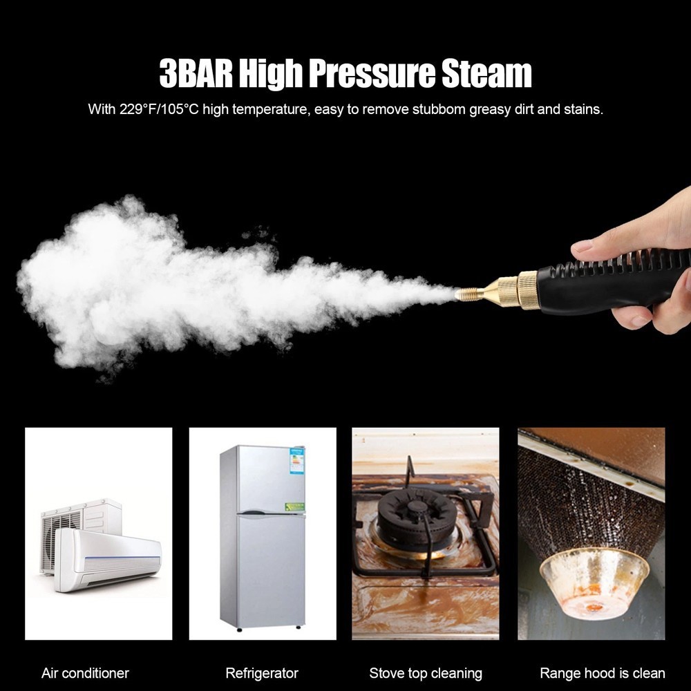2500W Handheld Steam Cleaner High Pressure Household Car Steam Cleaning Machine