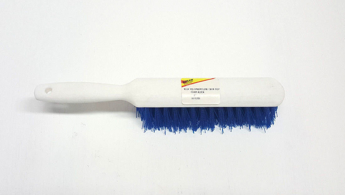 Wilen 8″ Counter Duster Blue Polypropylene On Foam Block E415208