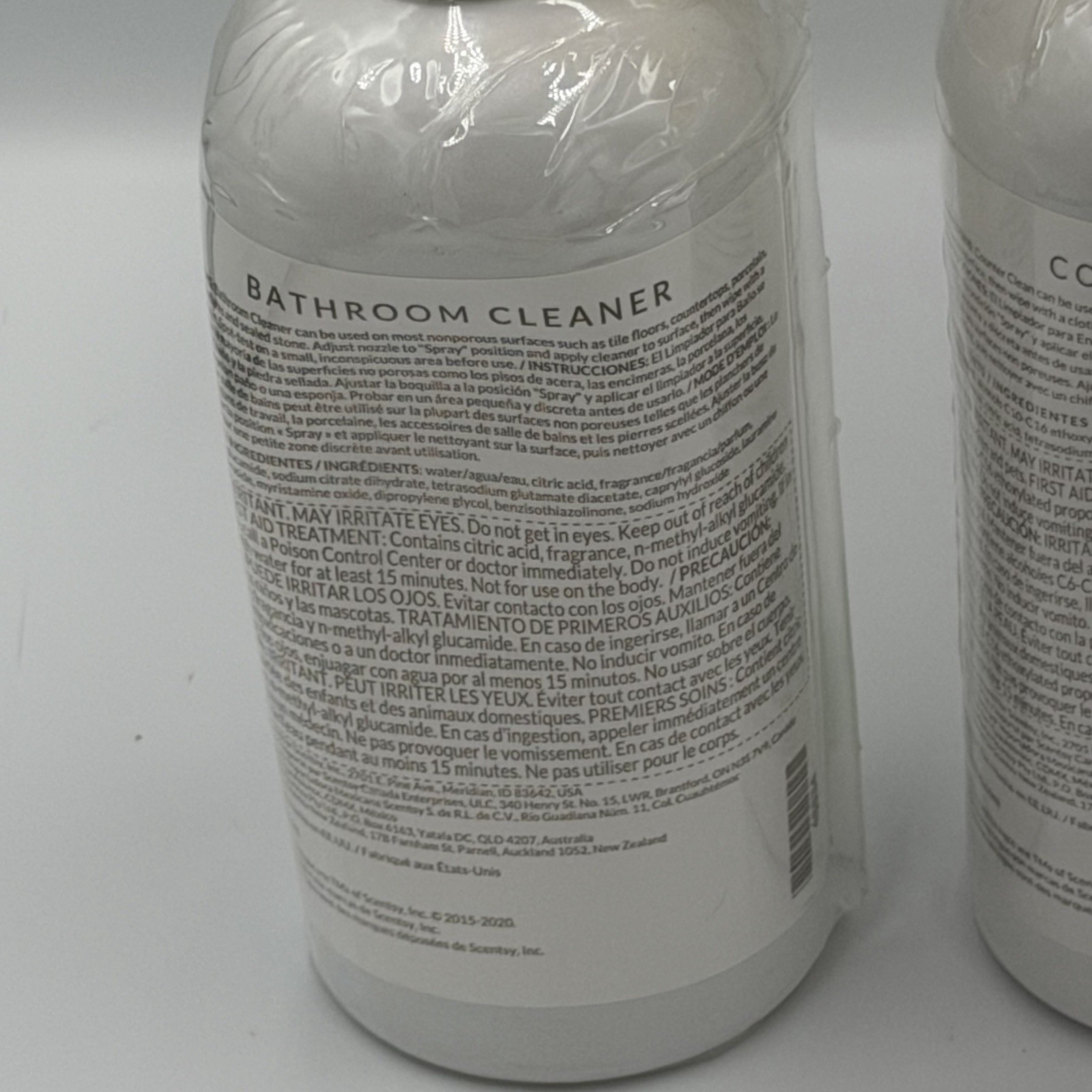 Scentsy Clean Aloe Water Cucumber Scent 16 fl oz Cleaner Combo Retired Scent New
