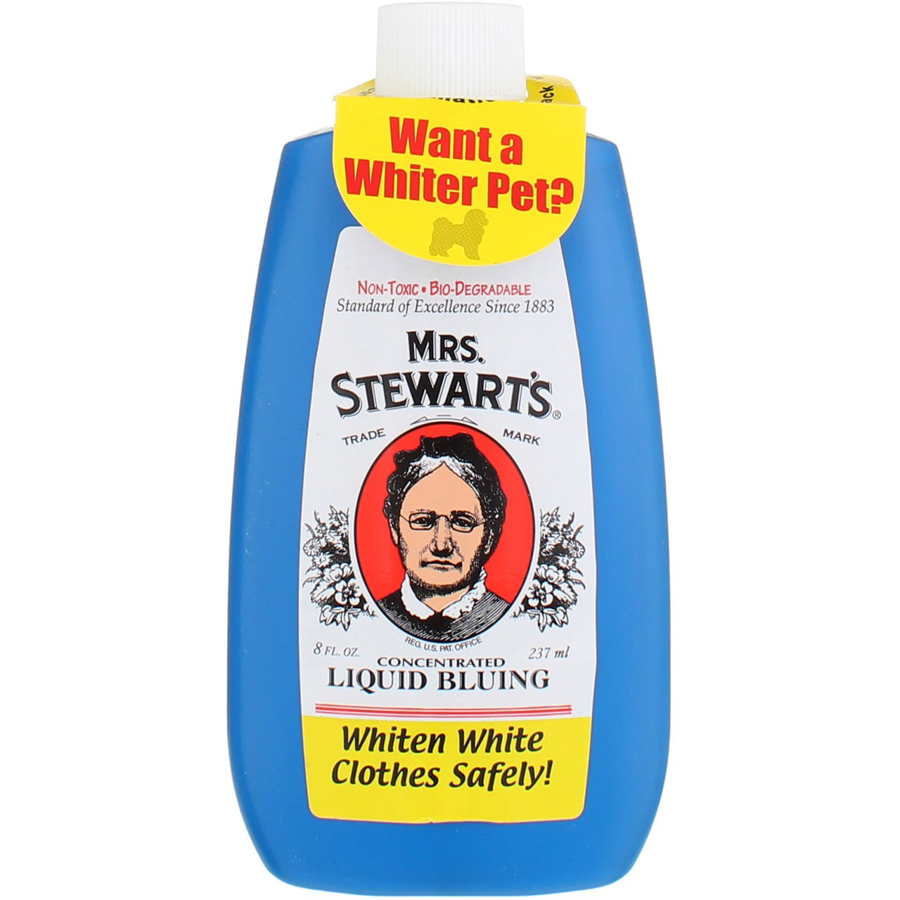 6 Pack Mrs. Stewart’s Concentrated Liquid Bluing, 8 fl oz