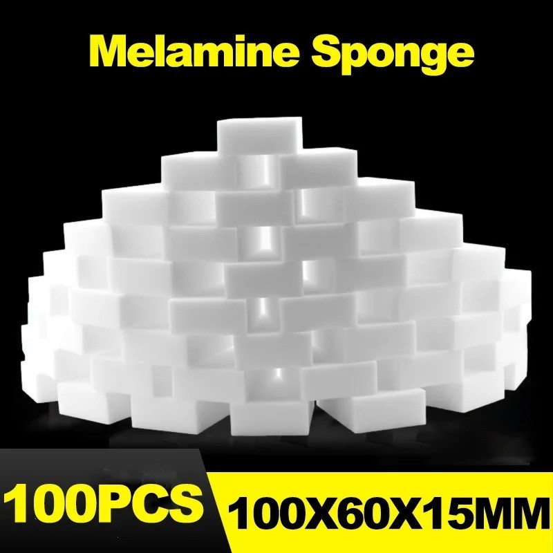 Lot 100pcs Magic Sponge Eraser Melamine Washing Thick Cleaning Foam Home Tool*
