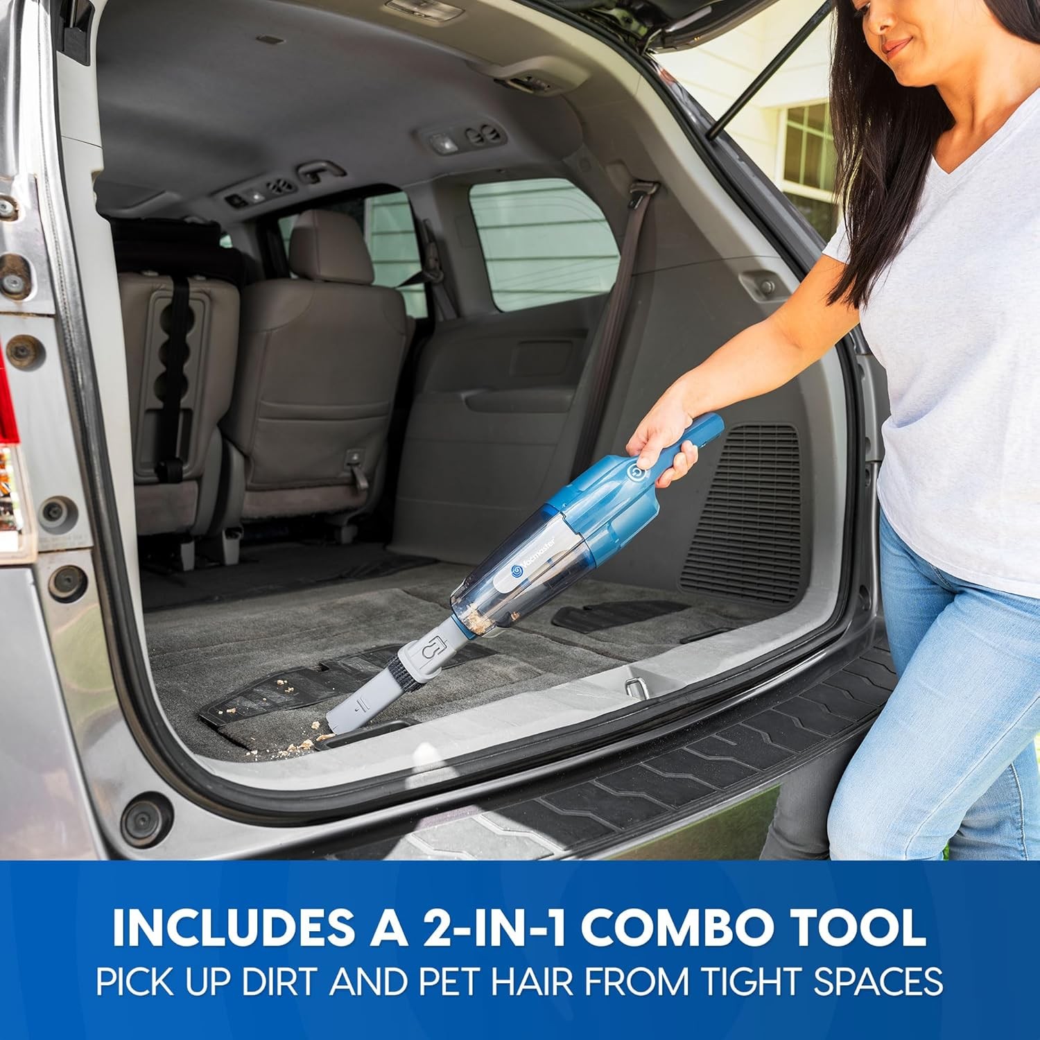 Vacmaster Portable 10.8V 2-in-1 Cordless Stick Lightweight Vacuum Cleaner