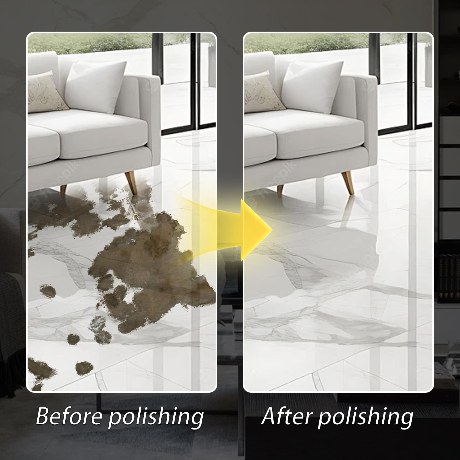 Marble Polishing Powder & Compound – Granite Countertop Polish, Etch & Scratc…
