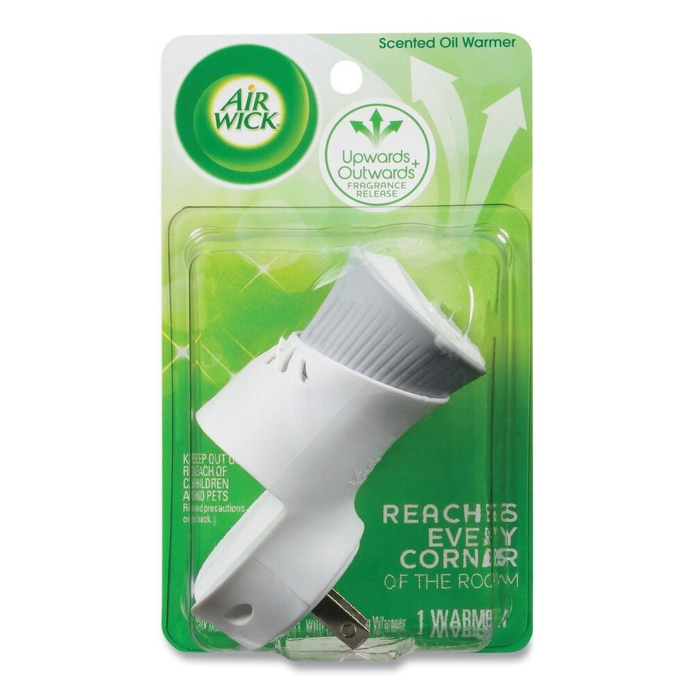 Air Wick 78046 1.75″ x 2.69″ x 3.63″ Scented Oil Warmer – White/Gray (6/Ct) New