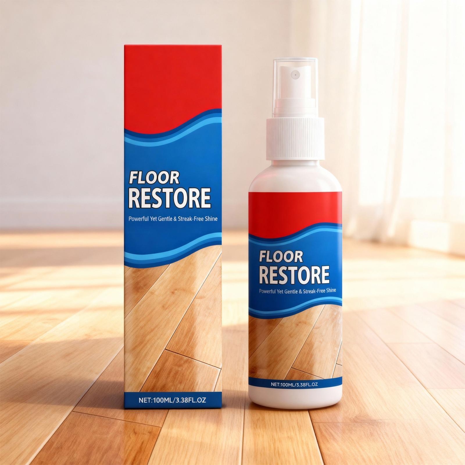 Clean-Eez Ultimate Floor Restorer & Polish – Revitalize And Shine Wood 100ml