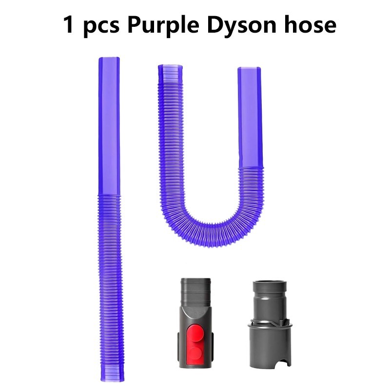 Purple/grey extension hose for Dyson V15 V8 V7 V10 V11 V6 vacuum cleaners
