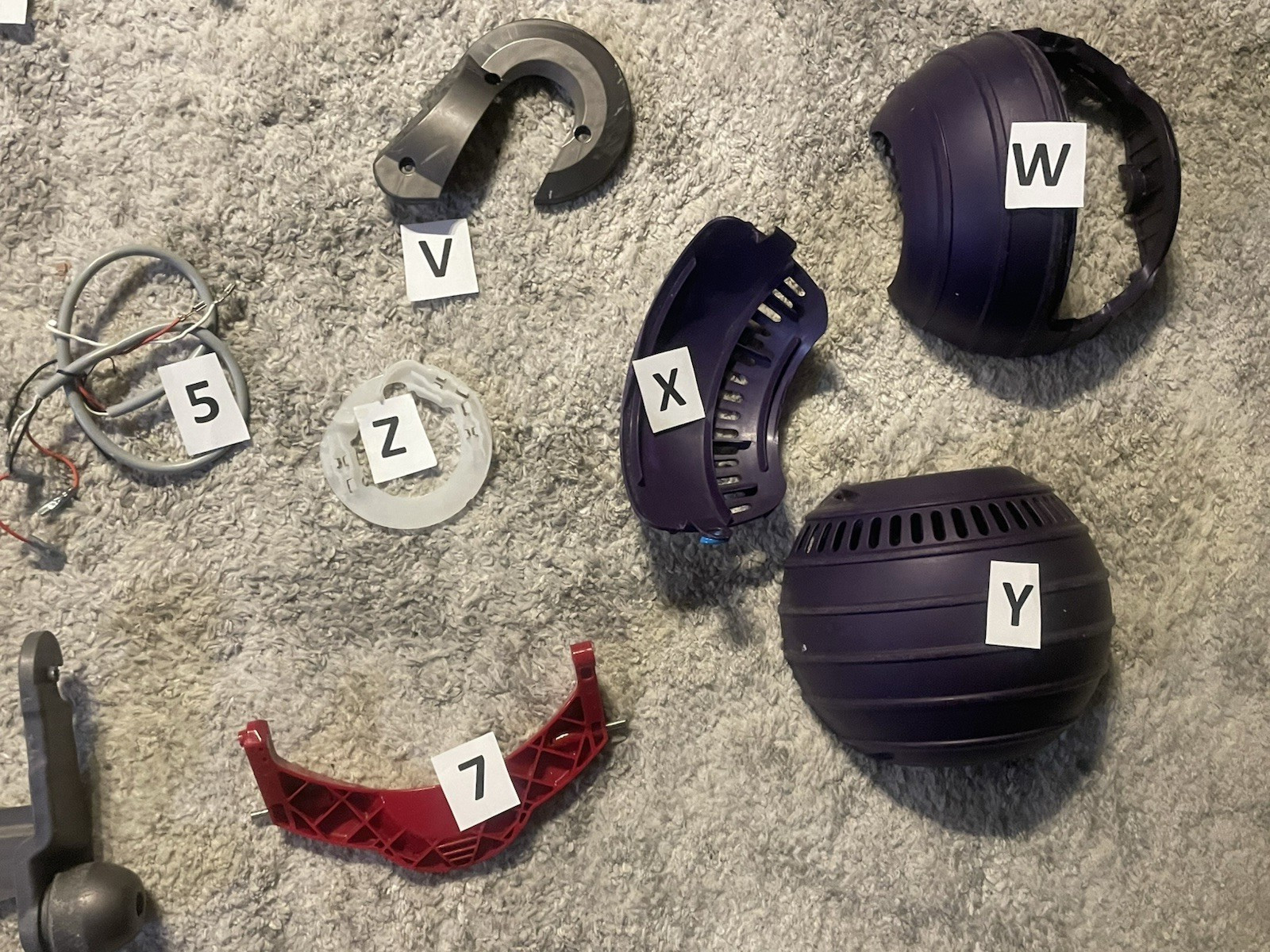 Dyson DC25 Upright Vacuum Cleaner REPLACEMENT PARTS – Choose Your Part