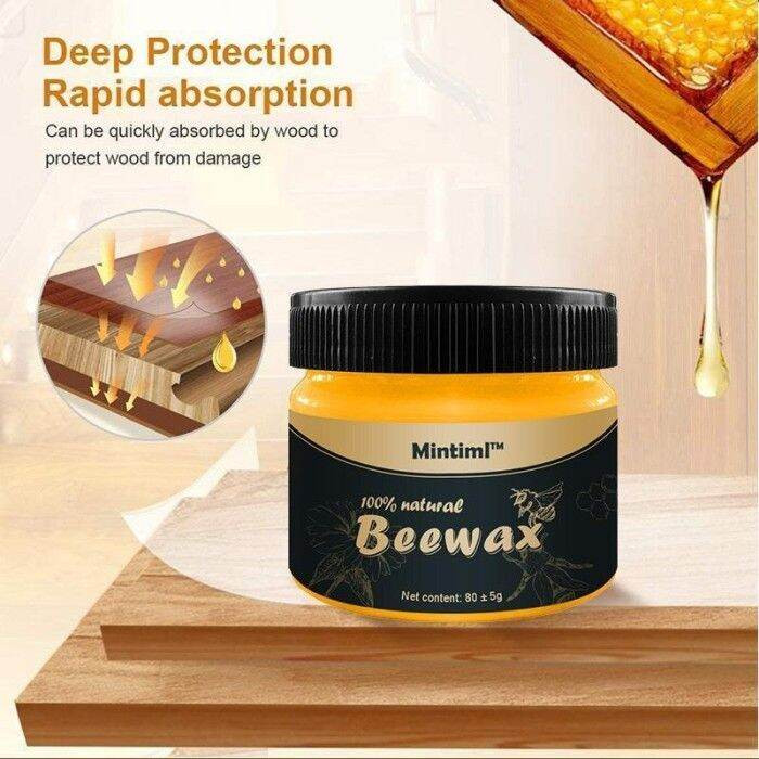 Wood Seasoning Beewax Furniture Polish Beeswax – Traditional Natural Wood Wax