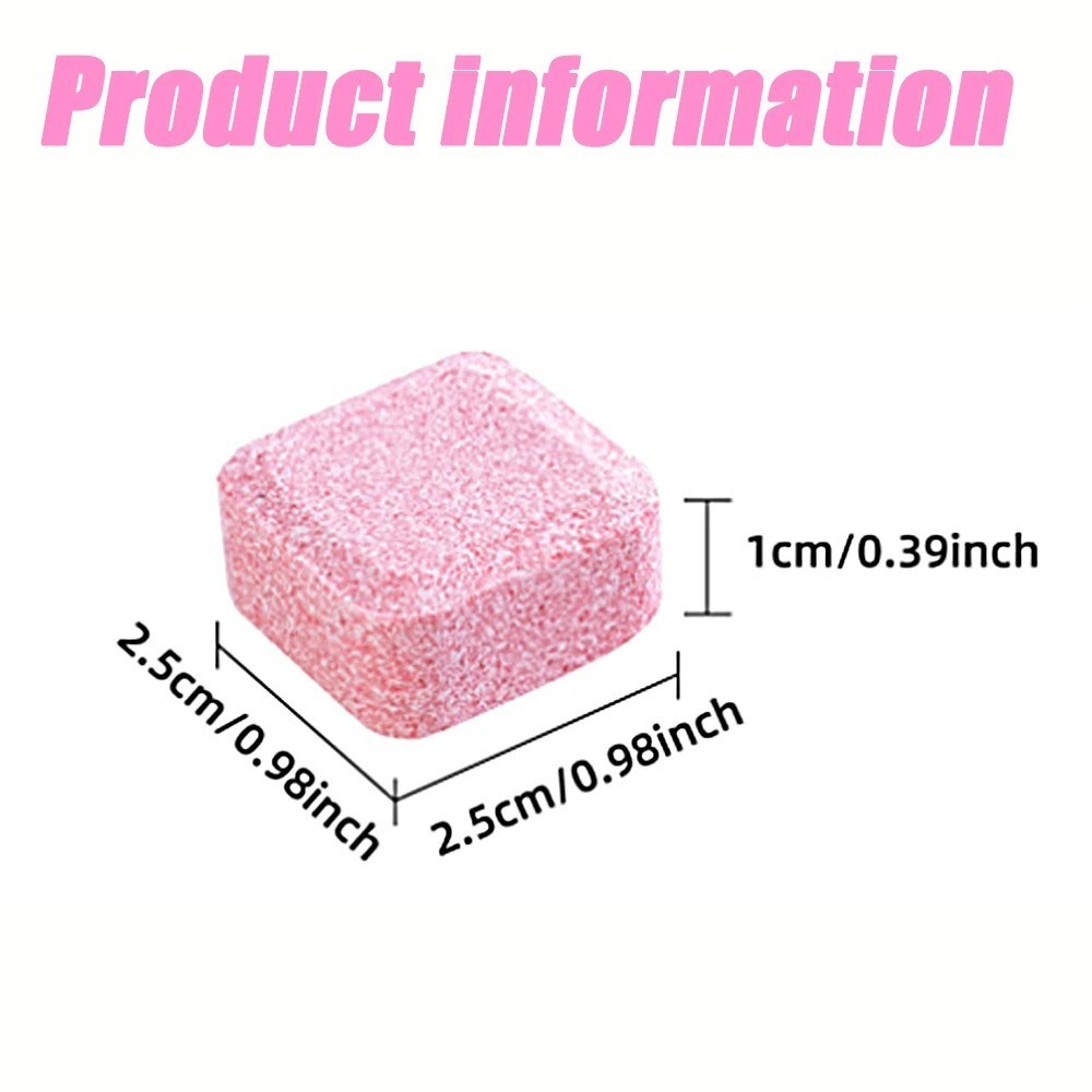 20Pcs Washing Machine Cleaner Washer Deep Solid Cleaning Effervescent Tablets