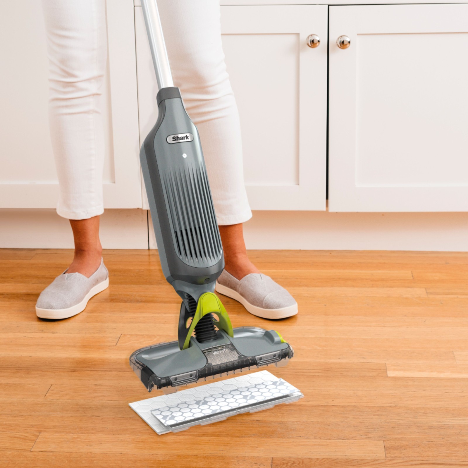 Shark VACMOP Disposable Hard Floor Vacuum And Mop Pad Refills Home 16 Count