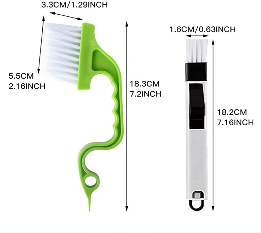 Crevice Gap Cleaning Brush Tool, 6PCS Hand-held Groove Gap Cleaning Tools | 2 in