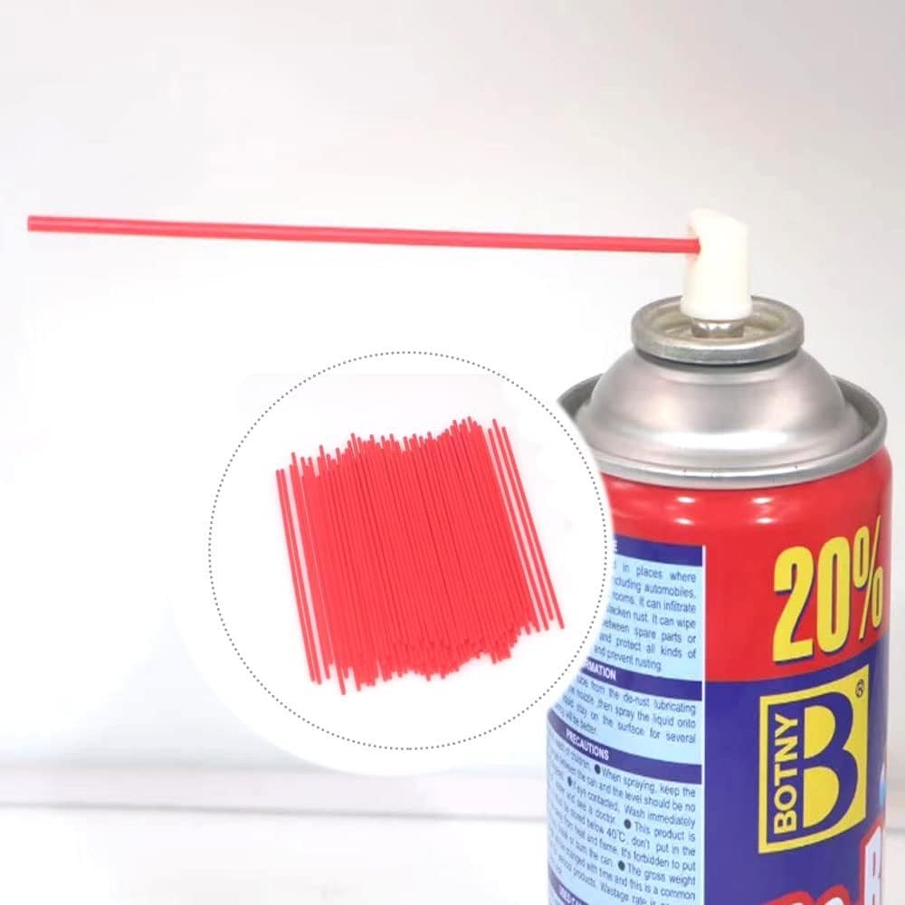 spray can straws, Replacement Spray Can Extension Straw – (50 Pack)