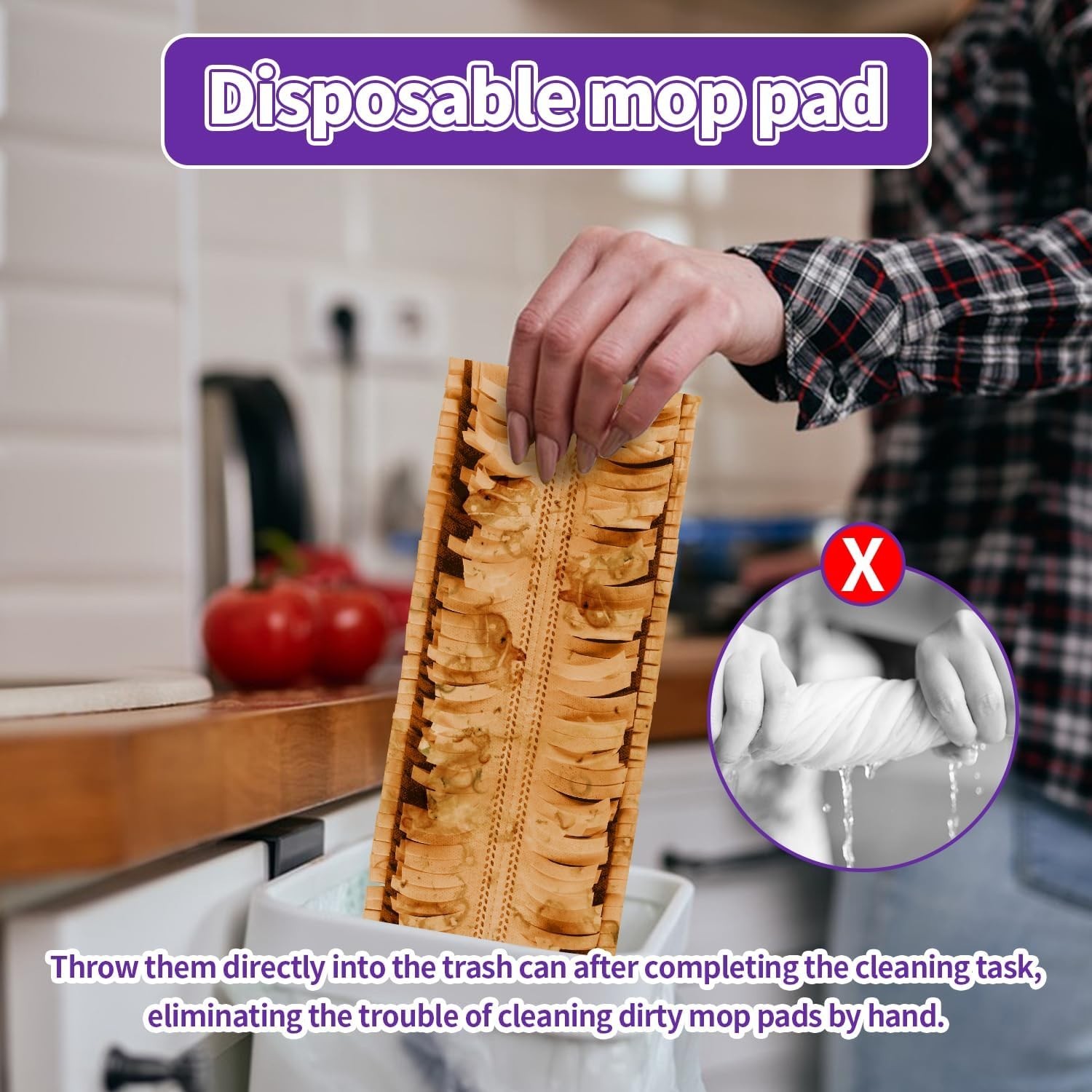 Disposable Mopping Pads Refills for Swiffer Powermop Power Mop Multi-Surface