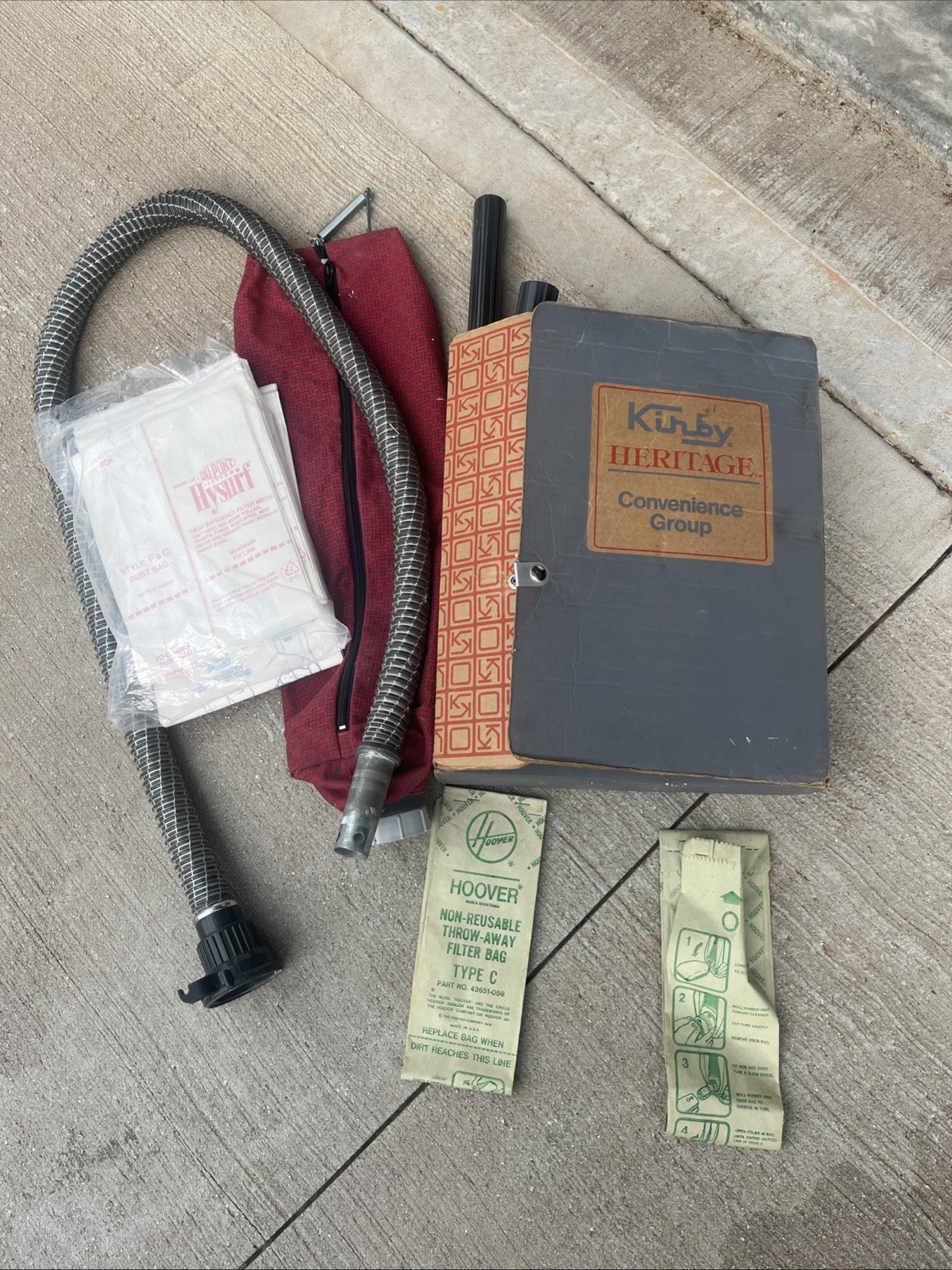 VTG Kirby Heritage Convenience Group With Extras