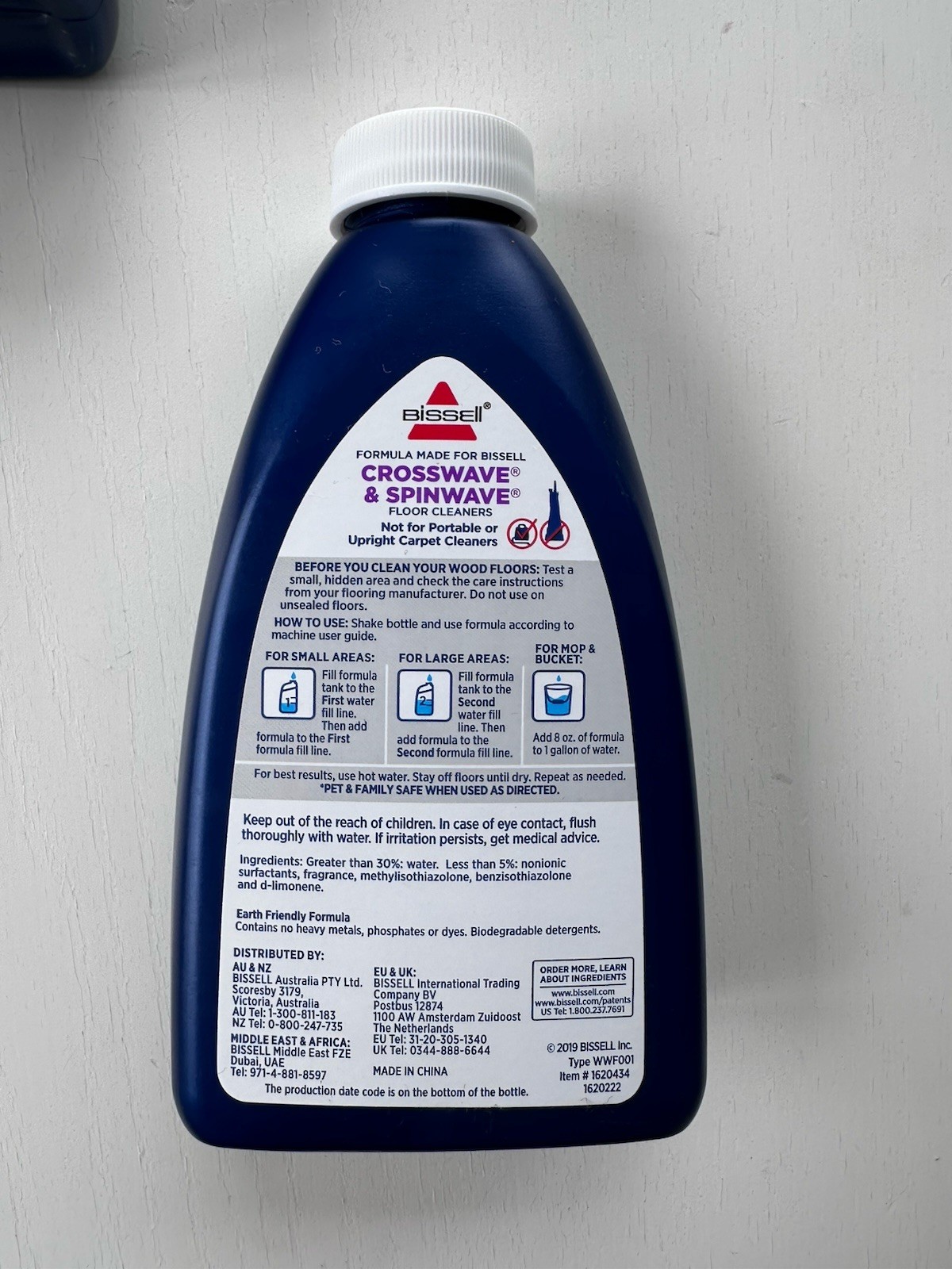 Bissell Cleaning Formula 8 Fl Oz 6 Pieces, Sell In Once