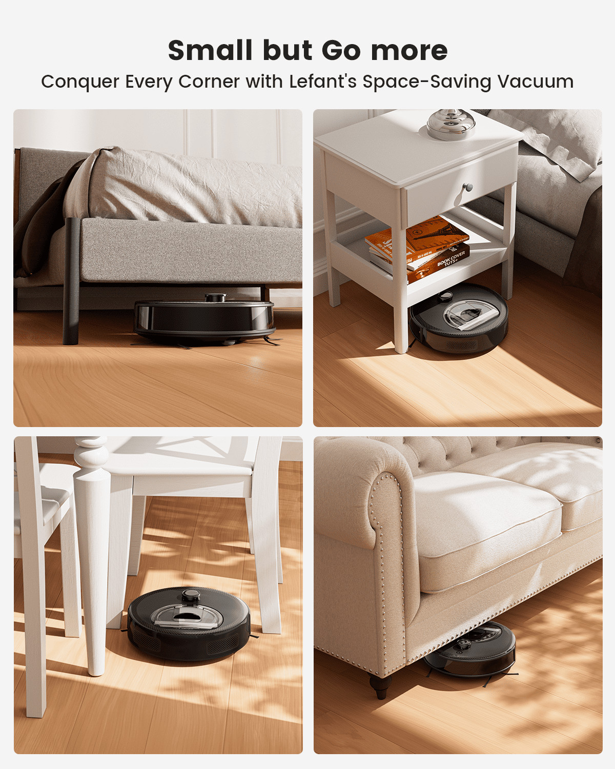 M330 Robot Vacuum & Mop with LiDAR Navigation, Obstacle Avoidance, 450ml Bin