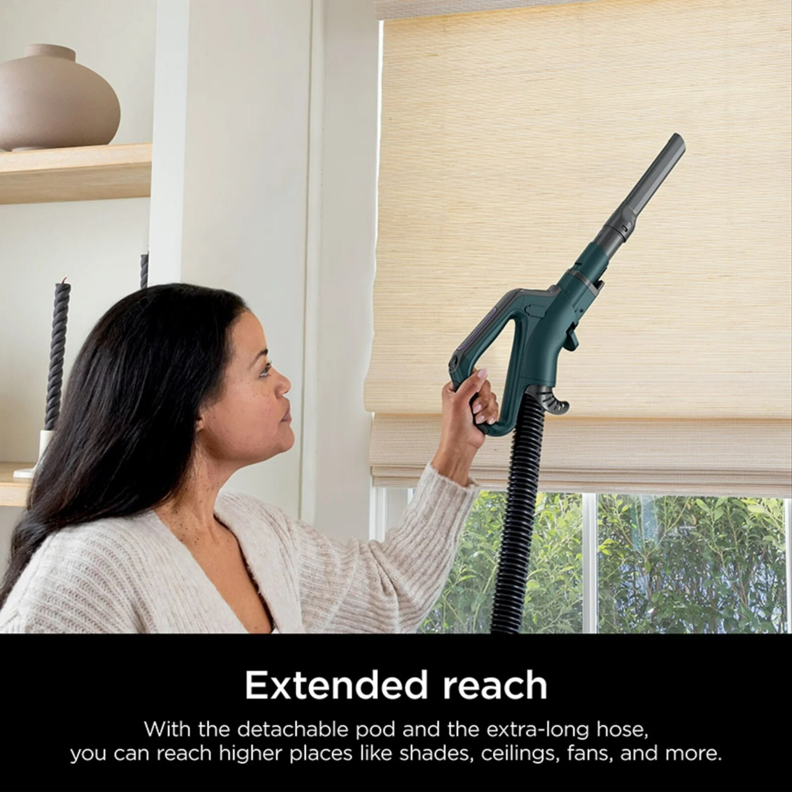 Shark POWERDETECT Upright Vacuum Self Cleaning Brushroll Duoclean Odor Powerful
