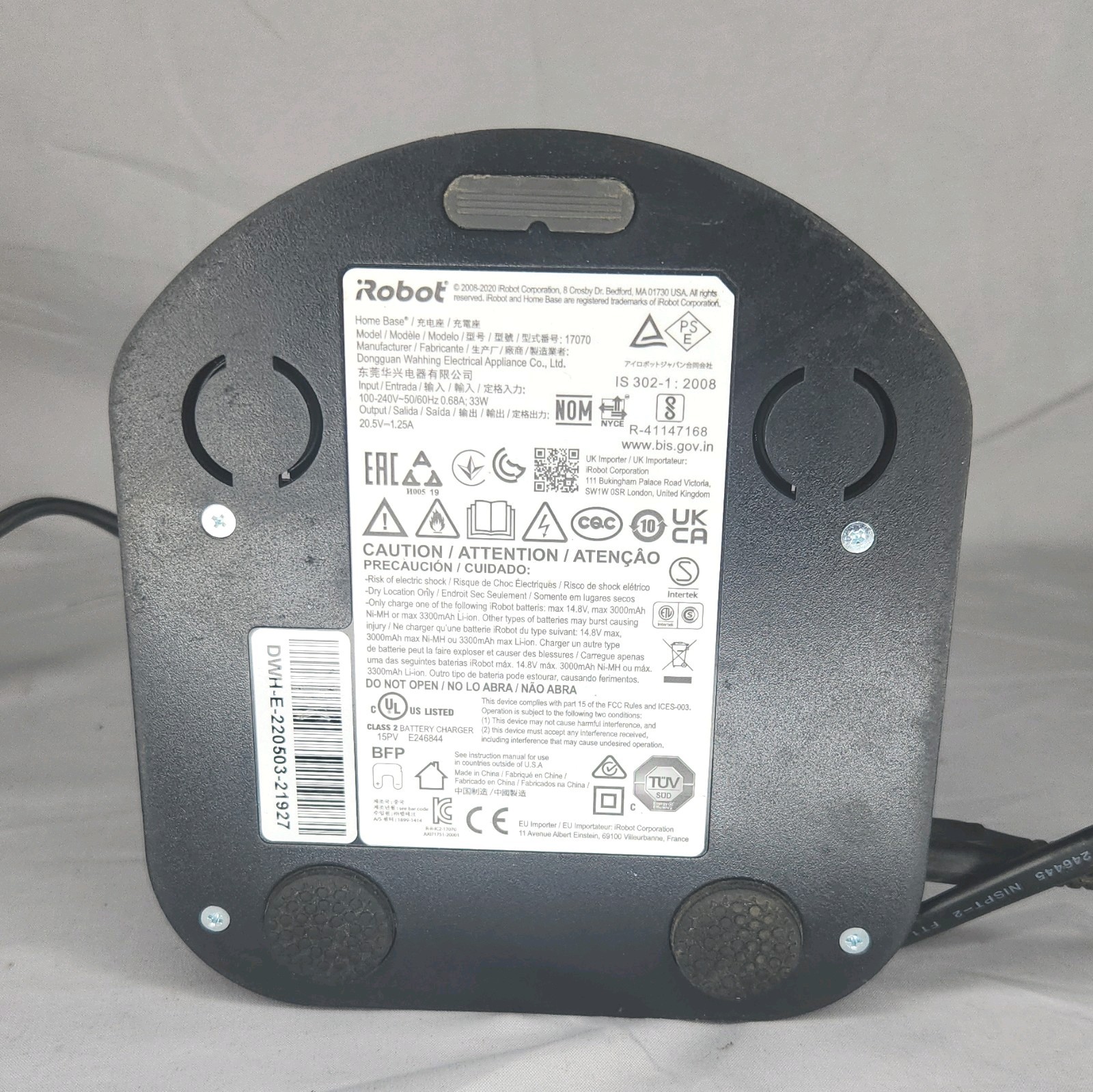 iRobot Roomba i3 Wi-Fi Robot Vacuum Cleaner w/ Charging Dock Tested Working