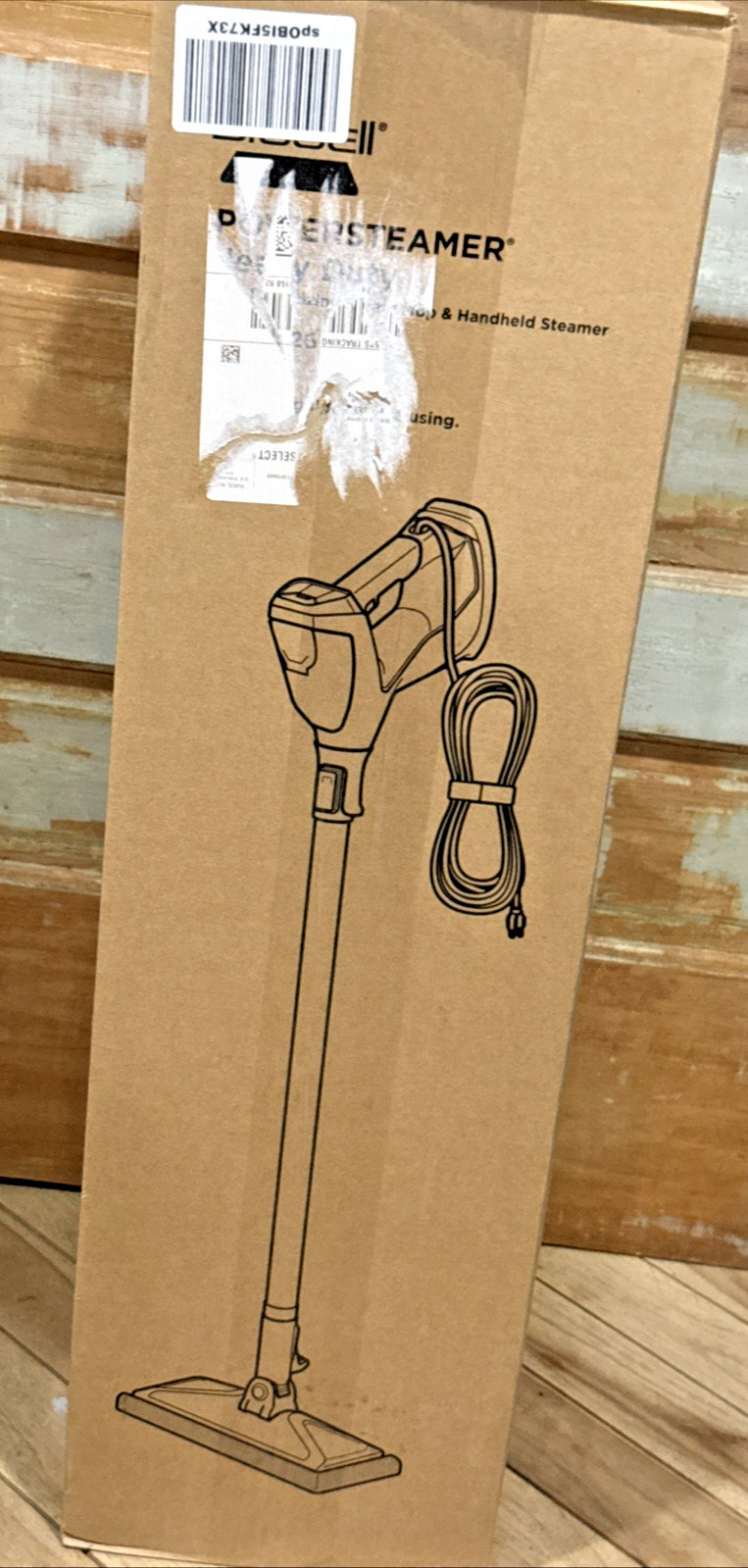 Factory Sealed BISSELL PowerSteamer Heavy Duty 3-in-1 Steam Mop 2685A