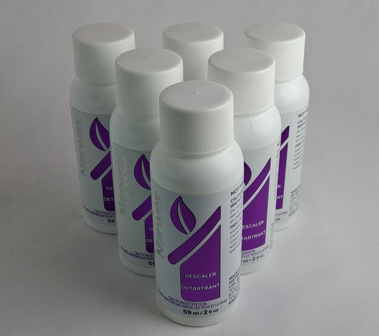 Norwex Descaler Spray Nozzle | 12oz | Hard Water Cleaner NEW | 6 – 2oz Bottles