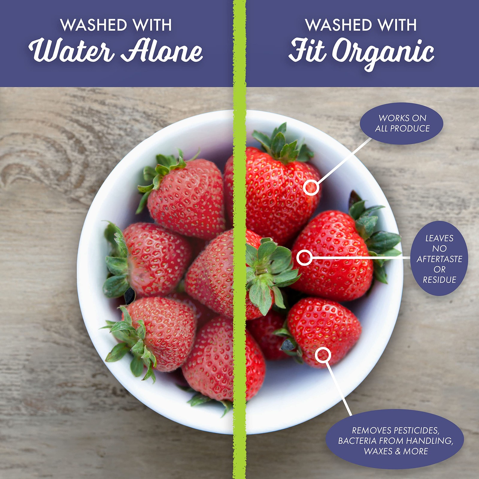 – USDA Certified Earth Friendly, Tasteless and Odorless Fruit and Vegetable W…